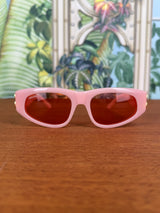 Balenciaga cat eye Sunglasses light pink