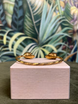 Alexander McQueen bracelet gold