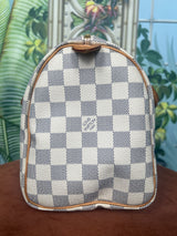 Louis Vuitton speedy 25 damier azur