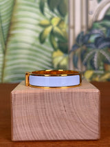 Hermès Clic H Bracelet light blue/gold