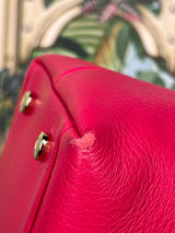 Christian Dior Granville pink leather bag