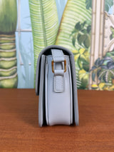 Celine teen triomphe bag shiny calfskin soft blue