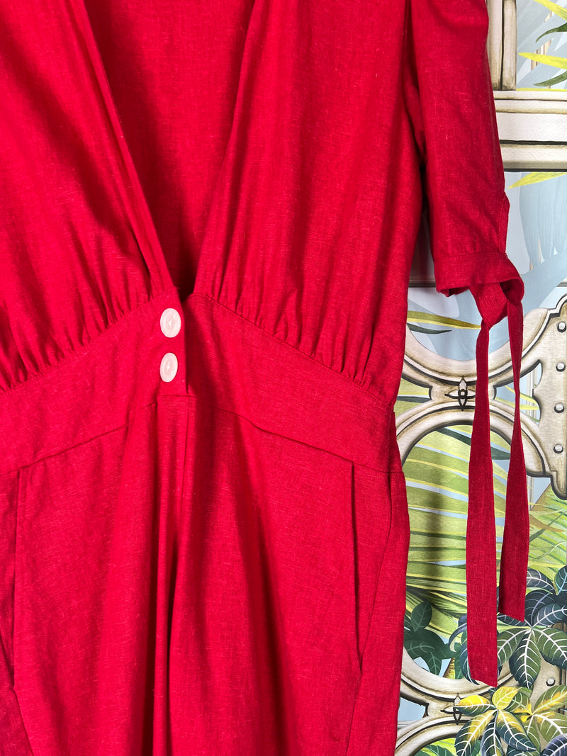 Rue Stiic jumpsuit red