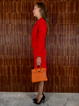 Vintage Christian Dior Set Red