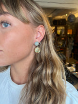 Repurposed GG dangle earrings