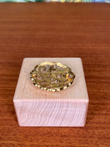 Chanel brooch gold