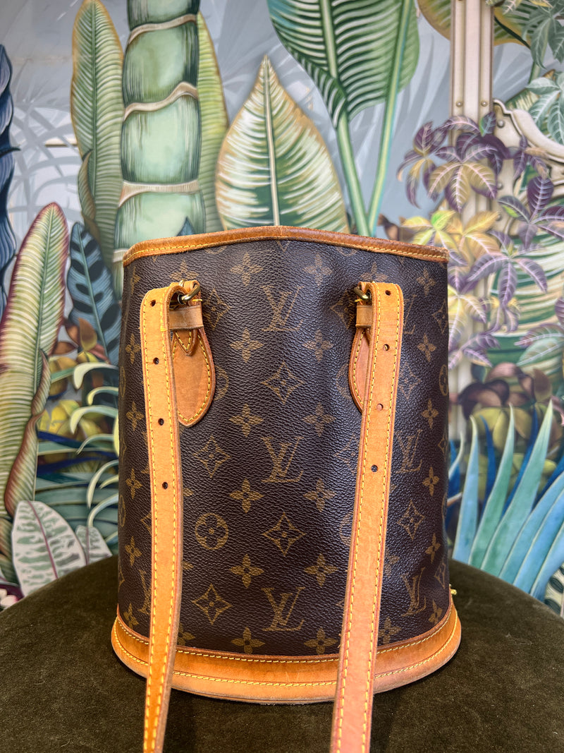 Louis Vuitton Monogram Petit Bucket Bag – A Piece Lux