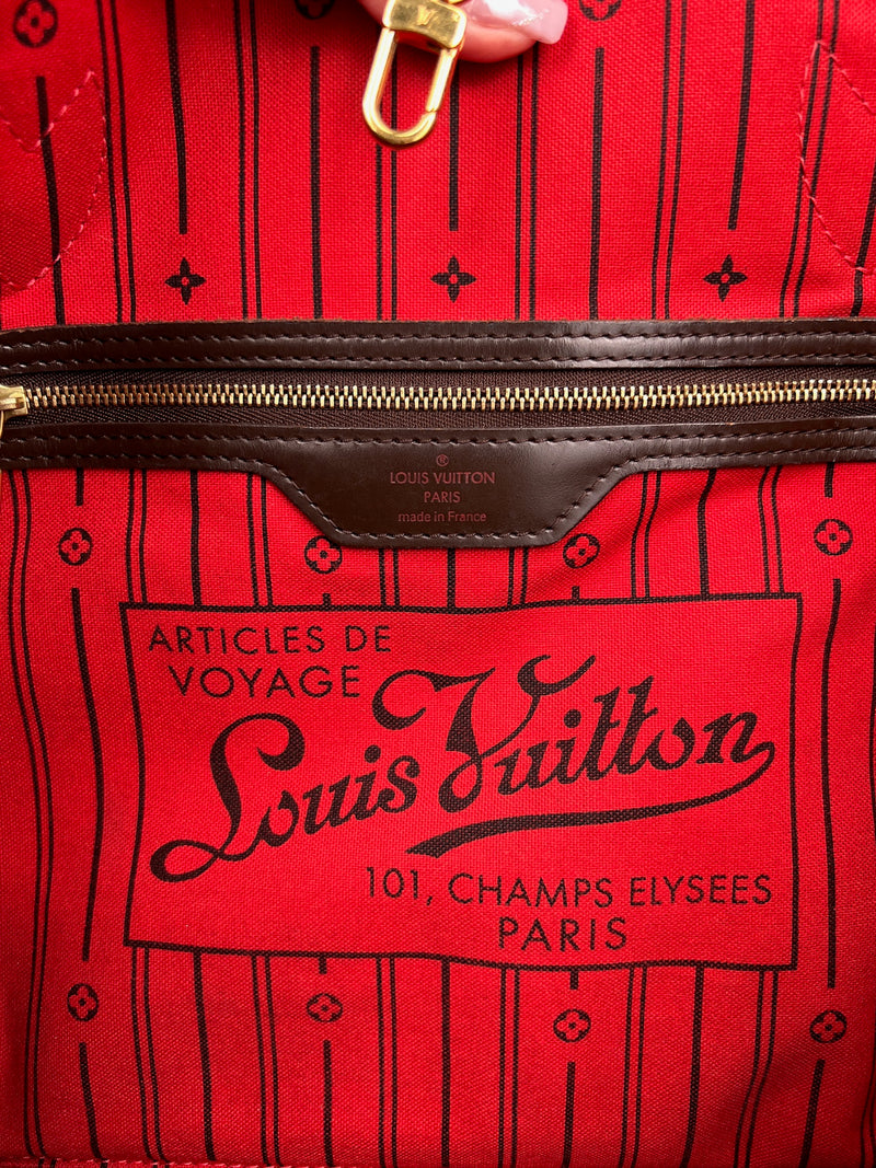 Louis Vuitton neverfull MM damier