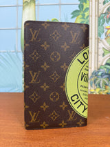 Louis Vuitton monogram villes D`Europe notebook cover