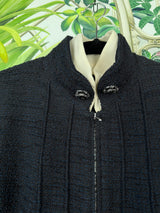 Chanel tweed jacket navy blue 2013 resort Collection - Jardins of Versailles