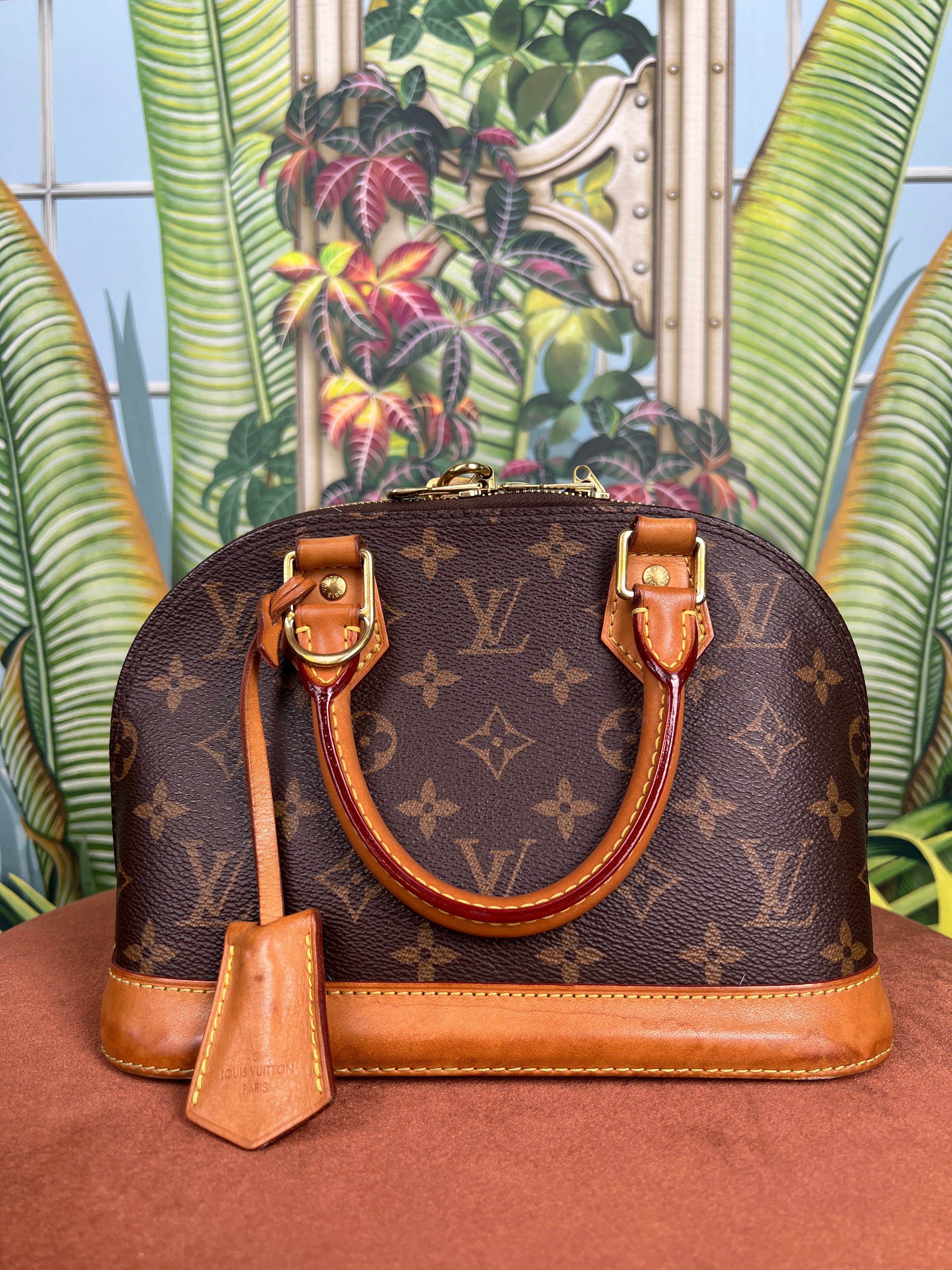 Louis Vuitton Alma BB monogram canvas – A Piece Lux