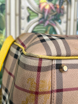 Burberry classic check coated canvas Canterbury tote