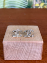 Chanel CC earrings