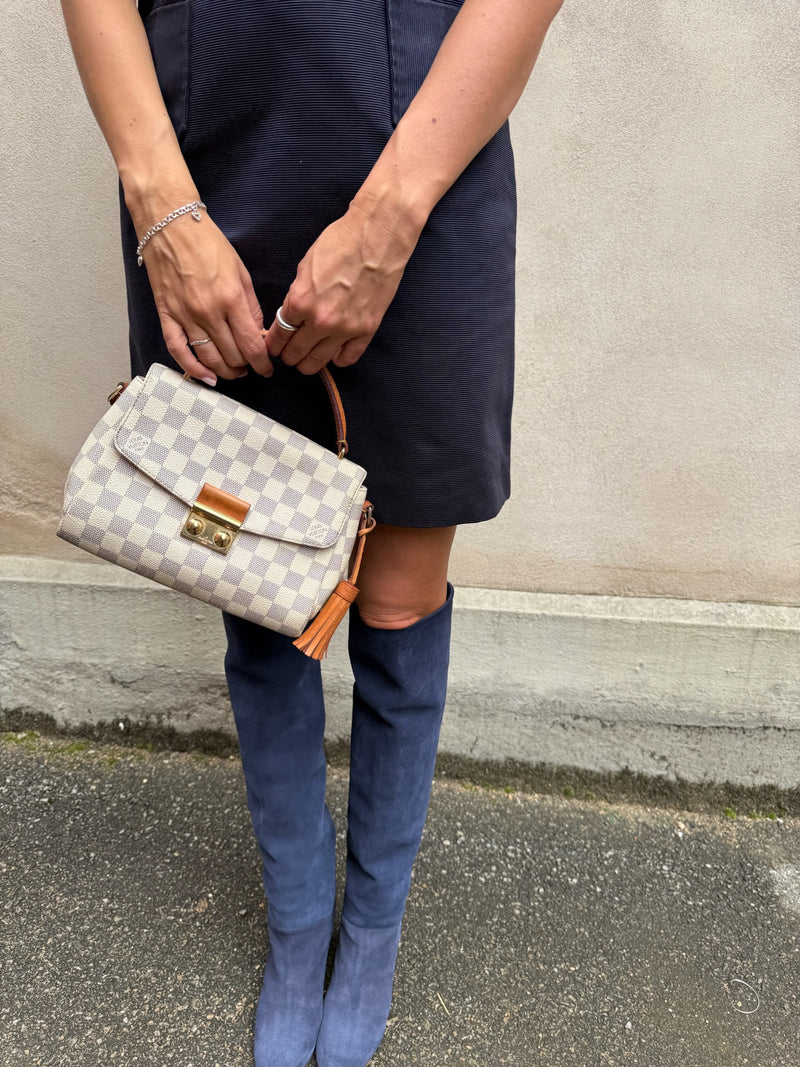 Louis Vuitton damier azur croisette bag