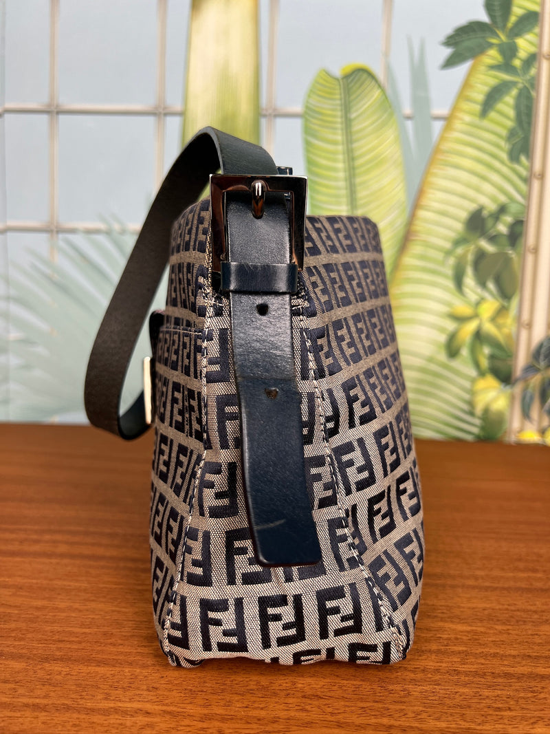 Fendi baguett bag blue