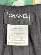 Chanel tweed sporty pants black 2000s fall collection