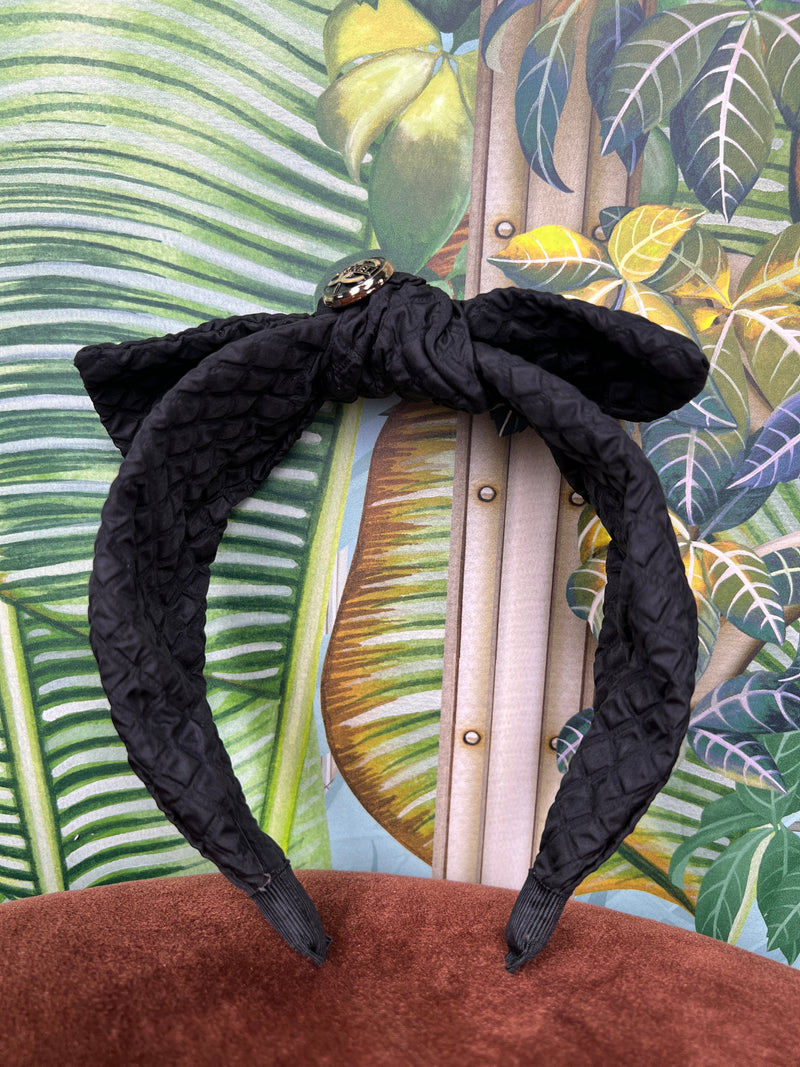 Repurposed Hairband CC black