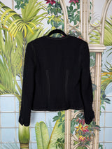 Chanel black tweed blazer 2002’s Cruise Collection