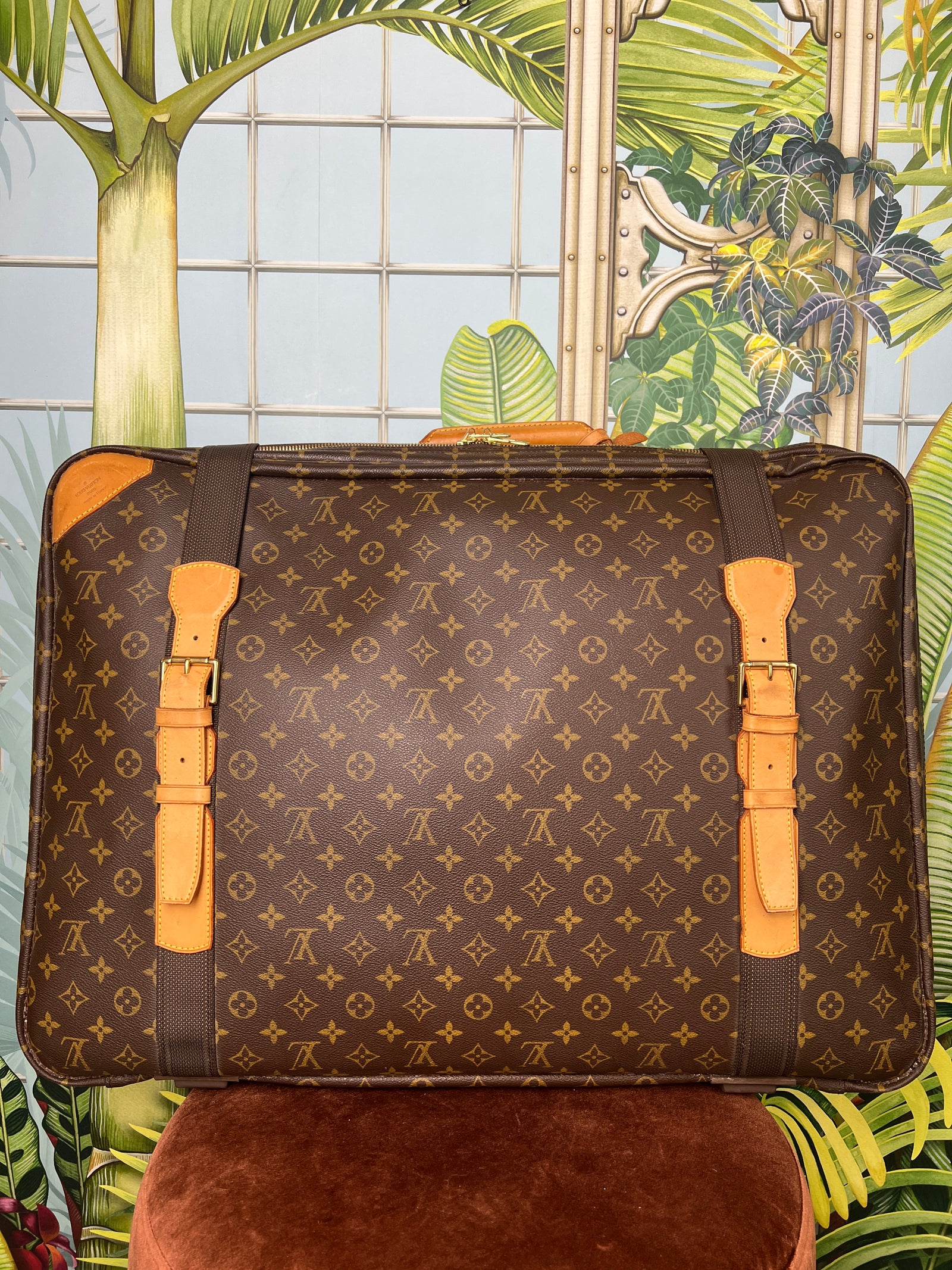 Louis Vuitton Satellite canvas monogram suitcase 65 – A Piece Lux