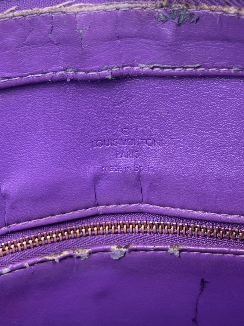 Louis Vuitton Houston Vernis purple bag