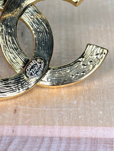 Chanel brooch gold