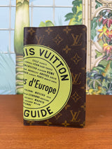 Louis Vuitton monogram villes D`Europe notebook cover