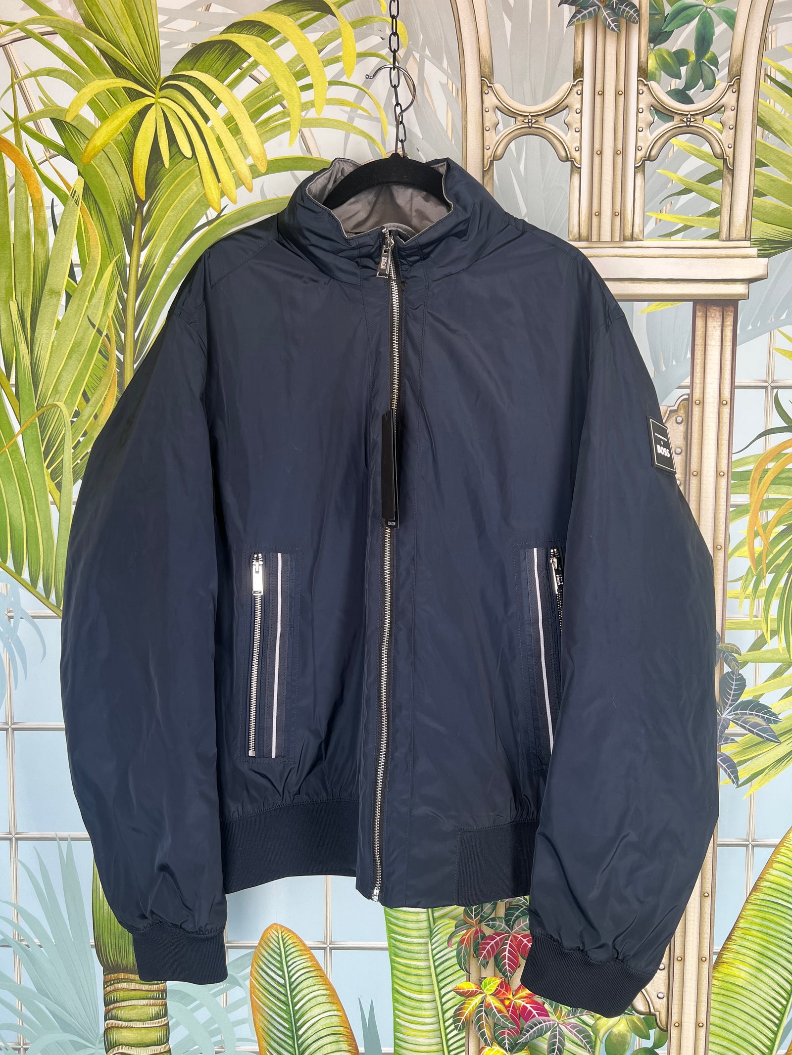 Hugo Boss X Porsche jacket man blue – A Piece Lux