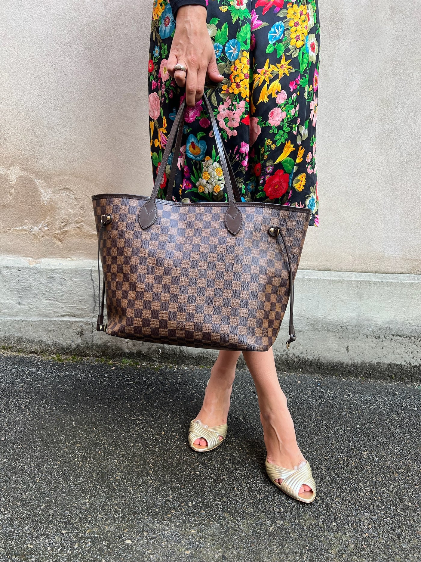 Louis Vuitton neverfull MM damier – A Piece Lux - Main Image