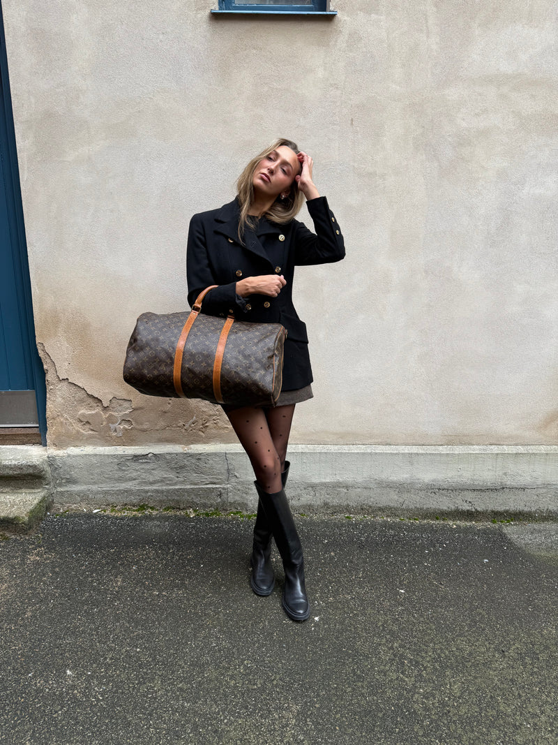 Louis Vuitton Keepall 50, monogram canvas