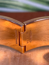 Hermès Clic H Bracelet turquoise / rose gold