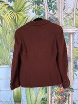 Chanel Vintage Tweed Set Brown Fall 1998's collection