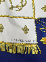 Hermés silk scarf La Galére