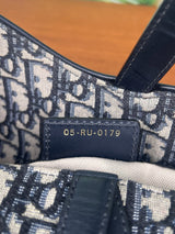 Christian Dior saddle bag blue