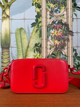 Marc Jacobs snap shot bag red