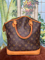 Louis Vuitton lockit monogram PM tote