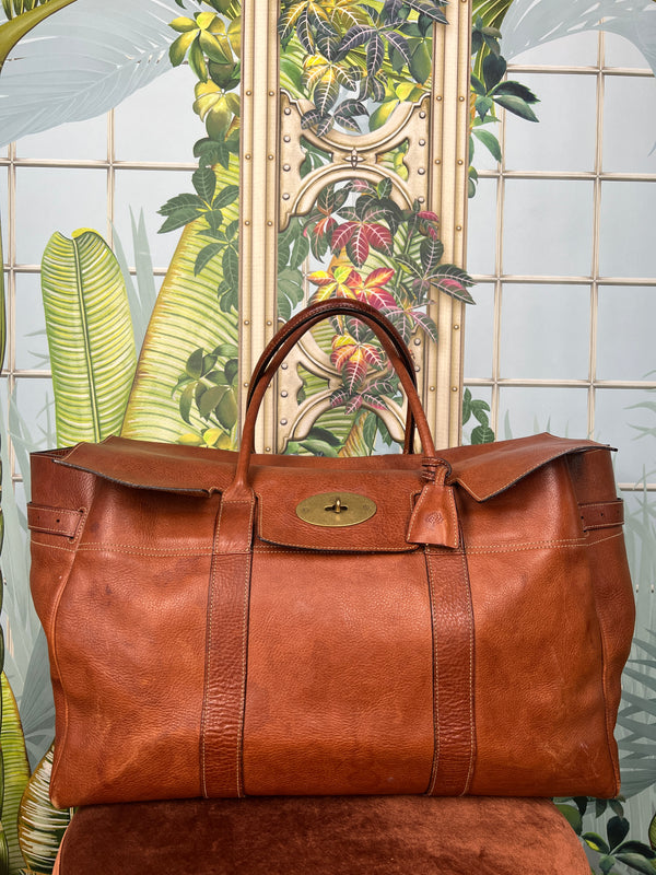 Mulberry Bayswater oversized brown