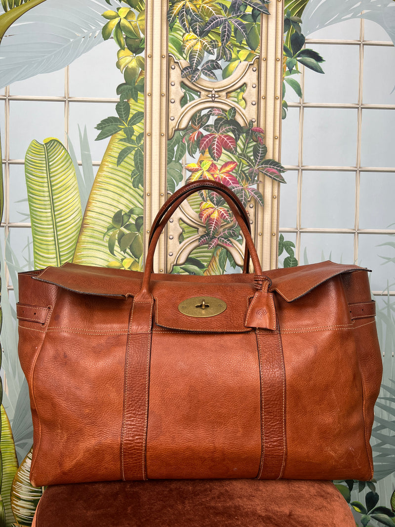 Mulberry Bayswater oversized brown