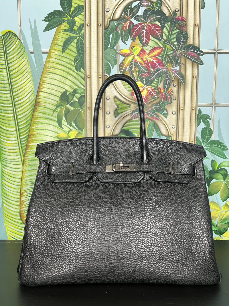 Hermés Birkin 35 black