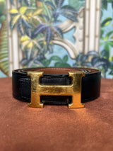 Hermés reversible belt black/brown