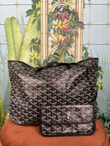 Goyard Saint Louis PM black tote