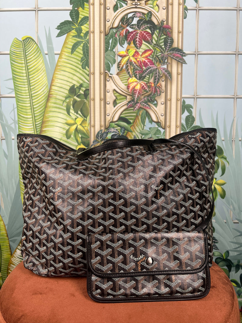 Goyard Saint Louis PM black tote – A Piece Lux
