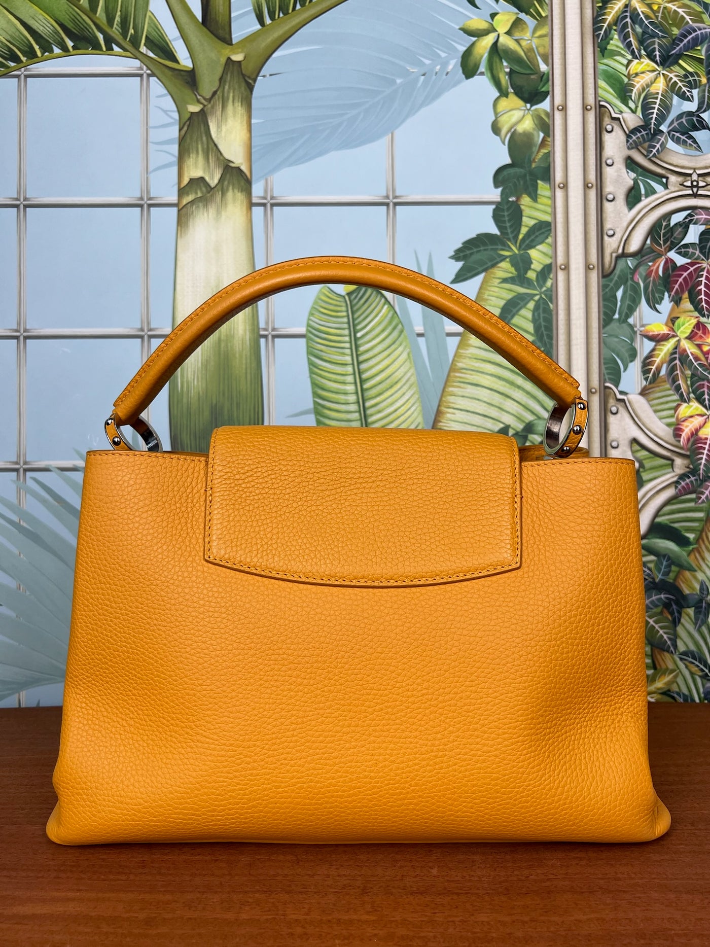Louis Vuitton Capucines MM yellow – A Piece Lux