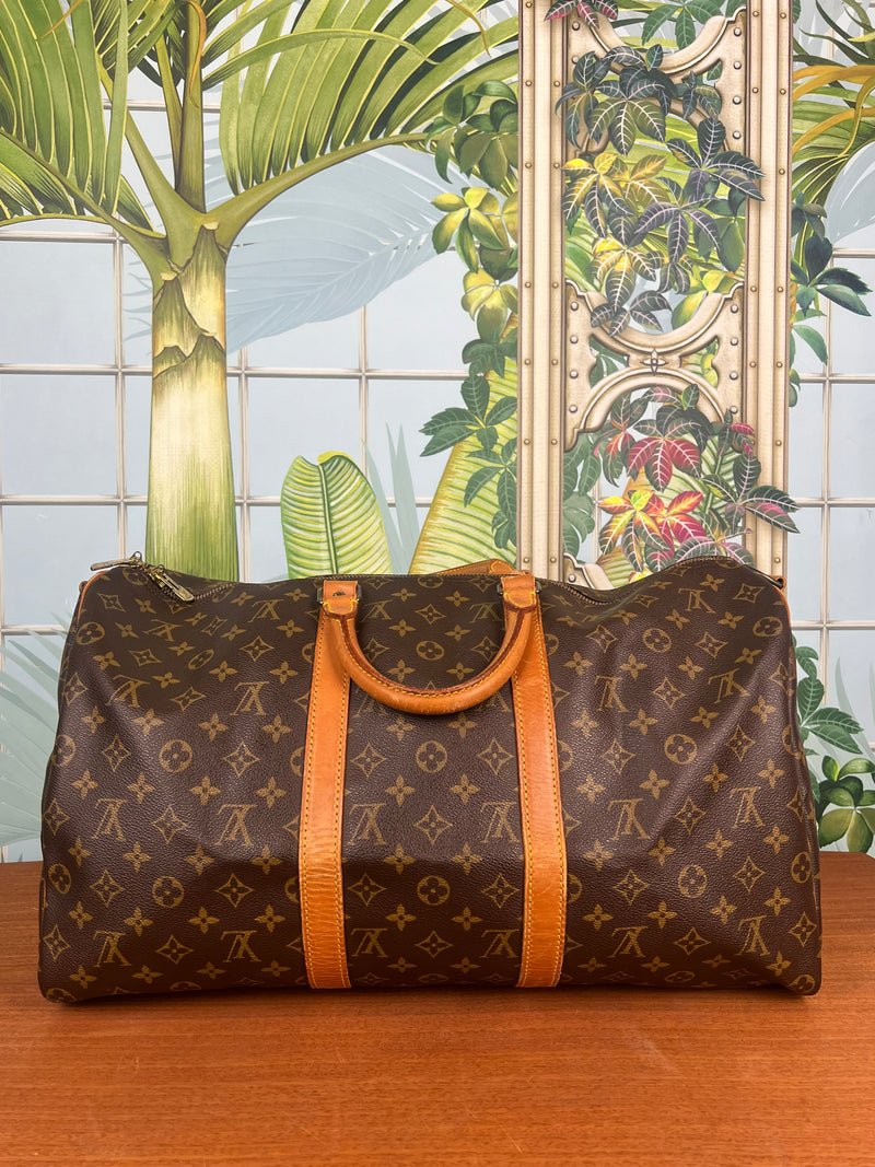 Louis Vuitton keepall 50 monogram canvas