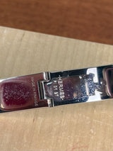 Hermès Clic H Bracelet black/palladium