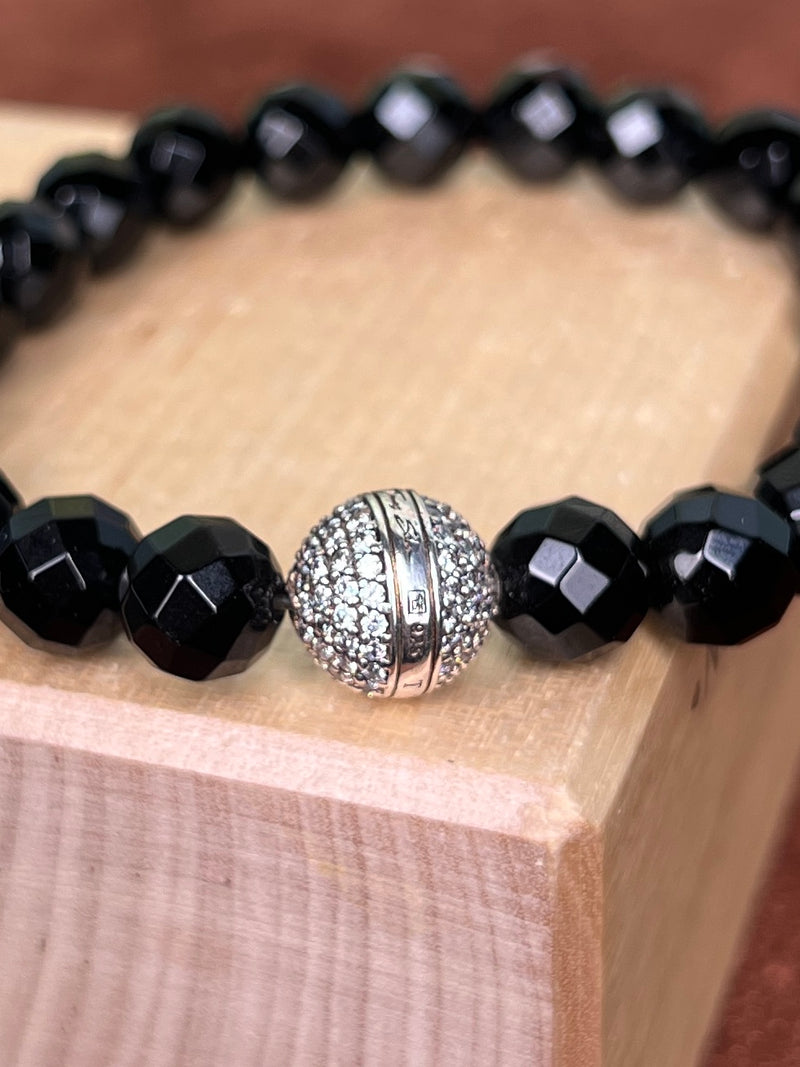 Thomas Sabo black pearl bracelet