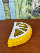 Charlotte Olympia Lemon clutch
