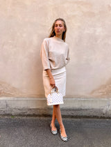 8 Design Julia cashmere sweater sandstone