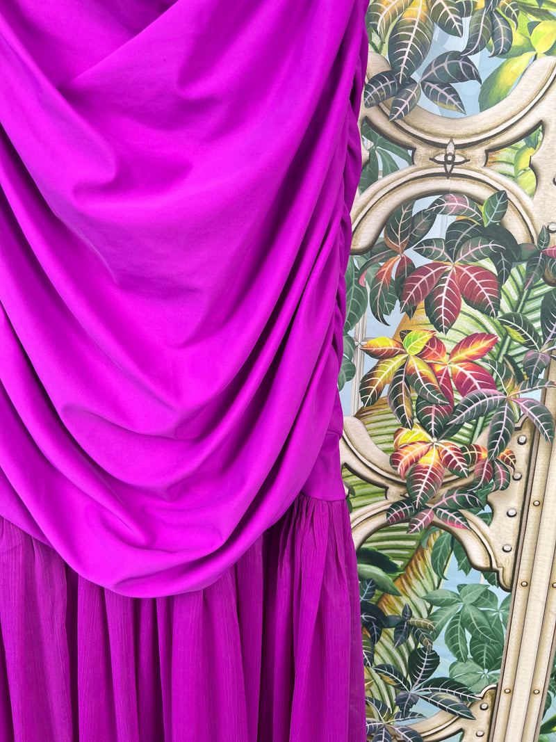 Rotate purple dress
