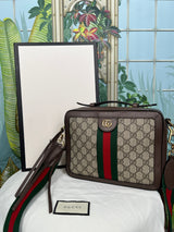 Gucci ophida top handle bag medium