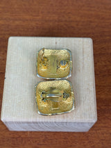 Givenchy gold clip earrings